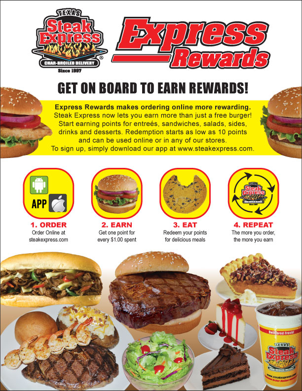 Express Rewards Steak Express Steak Delivery