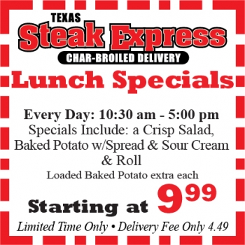 TSE Coupons All October22 Lunch Specials